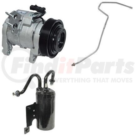 Universal Air Conditioner (UAC) CK4900 A/C Compressor Kit -- Short Compressor Replacement Kit