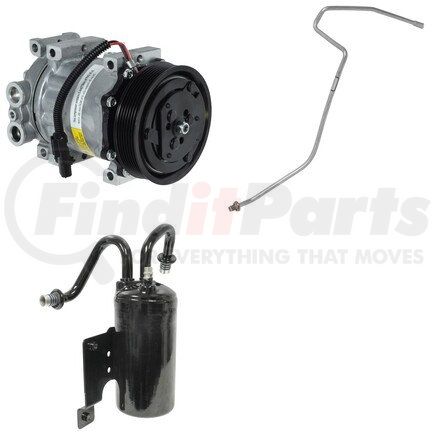 Universal Air Conditioner (UAC) CK4902 A/C Compressor Kit -- Short Compressor Replacement Kit