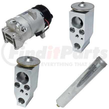Universal Air Conditioner (UAC) CK4938 A/C Compressor Kit -- Short Compressor Replacement Kit