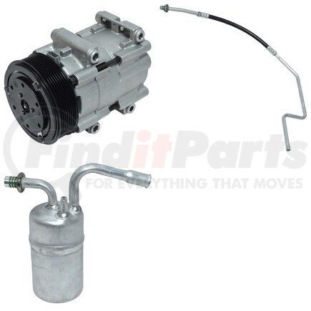 Universal Air Conditioner (UAC) CK4987 A/C Compressor Kit -- Short Compressor Replacement Kit