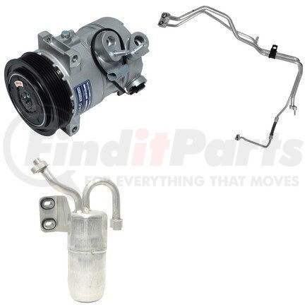 Universal Air Conditioner (UAC) CK4988 A/C Compressor Kit -- Short Compressor Replacement Kit