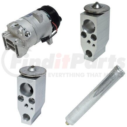 Universal Air Conditioner (UAC) CK5107 A/C Compressor Kit -- Short Compressor Replacement Kit