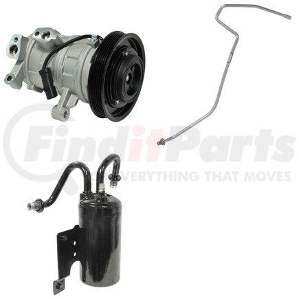 Universal Air Conditioner (UAC) CK5482 A/C Compressor Kit -- Short Compressor Replacement Kit