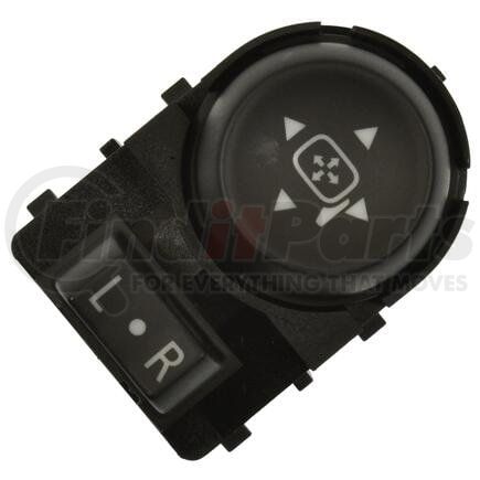 Standard Ignition MRS140 Door Remote Mirror Switch - Black, Plastic, Rectangular Female Connector, 3 Male Pin Terminals