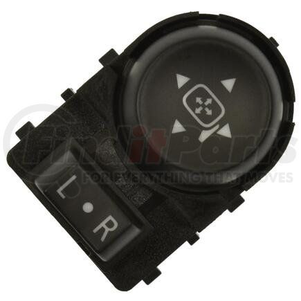 Standard Ignition MRS143 Door Remote Mirror Switch - Black, Plastic, Rectangular Female Connector, 9 Male Pin Terminals