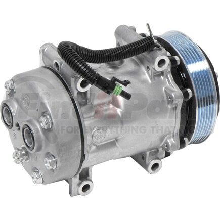 Universal Air Conditioner (UAC) CO4027 A/C Compressor -- Sanden SD7H15 Compressor Assembly