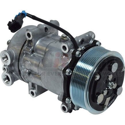 Universal Air Conditioner (UAC) CO4042 A/C Compressor -- Sanden SD7H15 Compressor Assembly