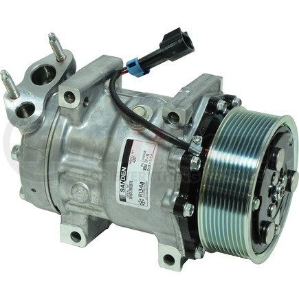 Universal Air Conditioner (UAC) CO4347 A/C Compressor -- Sanden SD7H15 Compressor Assembly