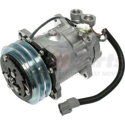 Universal Air Conditioner (UAC) CO4469 A/C Compressor -- Sanden SD7H15 Compressor Assembly