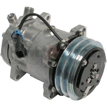 Universal Air Conditioner (UAC) CO4484 A/C Compressor -- Sanden SD7H15 Compressor Assembly