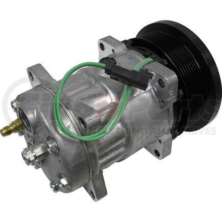 Universal Air Conditioner (UAC) CO4487 A/C Compressor -- Sanden SD7H15 Compressor Assembly