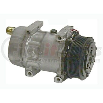 Universal Air Conditioner (UAC) CO4666 A/C Compressor -- Sanden SD7H15 Compressor Assembly
