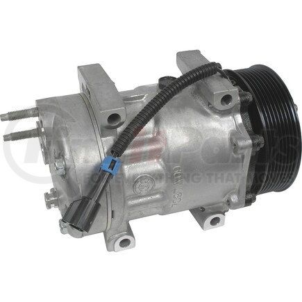 Universal Air Conditioner (UAC) CO4816 A/C Compressor -- Sanden SD7H15 Compressor Assembly