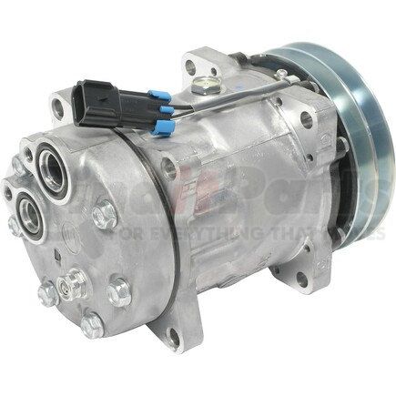 Universal Air Conditioner (UAC) CO4893 A/C Compressor -- Sanden SD7H15 Compressor Assembly