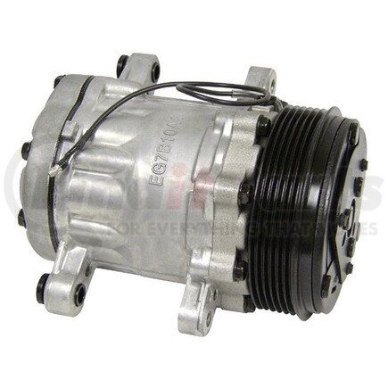 Universal Air Conditioner (UAC) CO7176 A/C Compressor -- Sanden SD7B10 Compressor Assembly