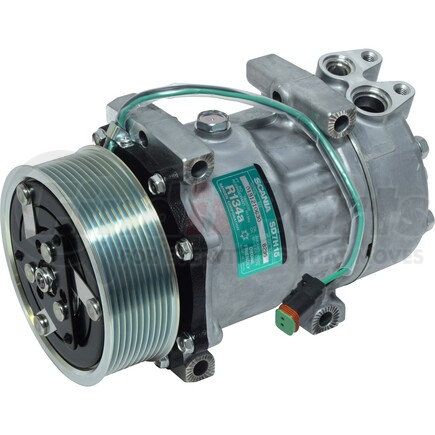 Universal Air Conditioner (UAC) CO8295 A/C Compressor -- Sanden SD7H15 Compressor Assembly