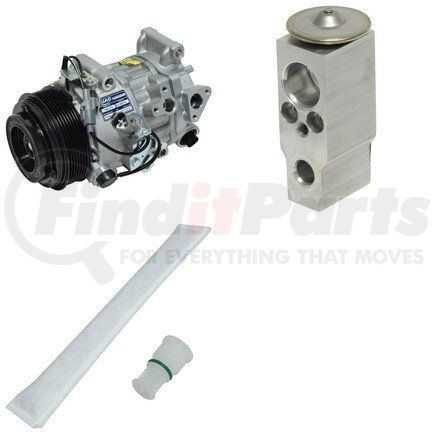 Universal Air Conditioner (UAC) CK6004 A/C Compressor Kit -- Short Compressor Replacement Kit