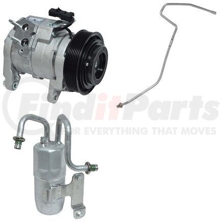Universal Air Conditioner (UAC) CK6019 A/C Compressor Kit -- Short Compressor Replacement Kit