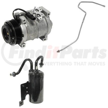 Universal Air Conditioner (UAC) CK6015 A/C Compressor Kit -- Short Compressor Replacement Kit