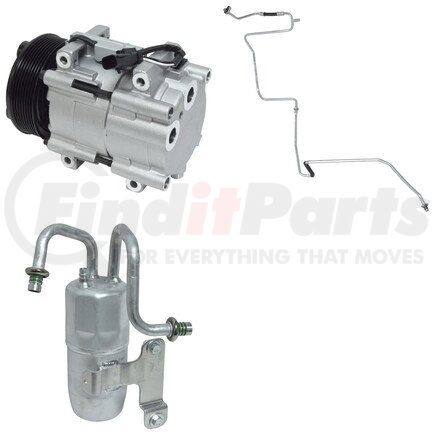 Universal Air Conditioner (UAC) CK6048 A/C Compressor Kit -- Short Compressor Replacement Kit