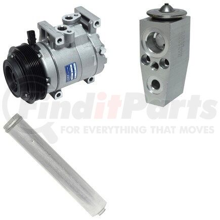 Universal Air Conditioner (UAC) CK6104 A/C Compressor Kit -- Short Compressor Replacement Kit