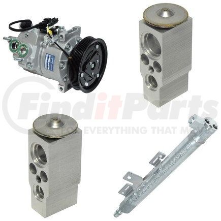 Universal Air Conditioner (UAC) CK6186 A/C Compressor Kit -- Short Compressor Replacement Kit