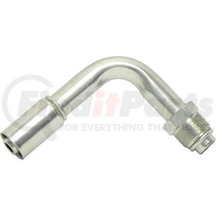 Universal Air Conditioner (UAC) FT1423SRBC A/C Refrigerant Hose Fitting -- Steel 90º Male Oring Beadlock Fitting