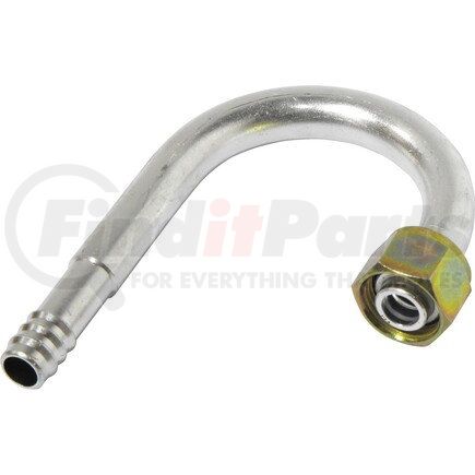 Universal Air Conditioner (UAC) FT1934C A/C Refrigerant Hose Fitting -- Aluminum U-Shape Female Oring Barb Fitting