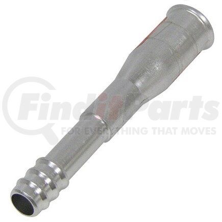 Universal Air Conditioner (UAC) FT4102C A/C Refrigerant Hose Fitting -- Aluminum Straight Female Springlock Barb Fitting