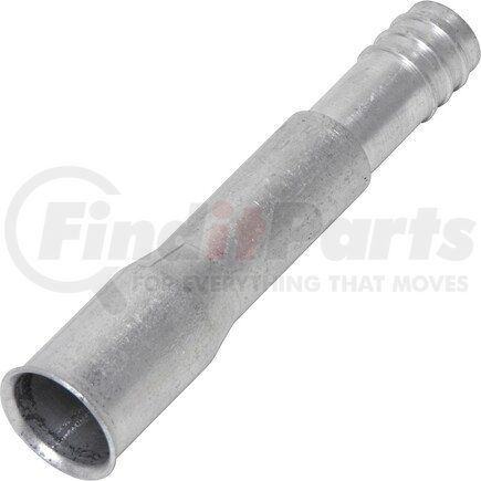 Universal Air Conditioner (UAC) FT4104C A/C Refrigerant Hose Fitting -- Aluminum Straight Female Springlock Barb Fitting