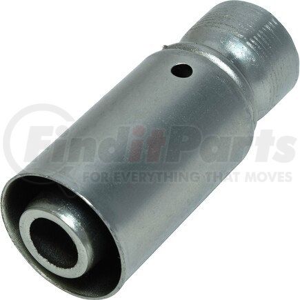 Universal Air Conditioner (UAC) FT6603SRBC A/C Refrigerant Hose Fitting -- Steel Straight Outer Weld-on Beadlock Fitting