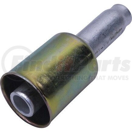 Universal Air Conditioner (UAC) FT6612C A/C Refrigerant Hose Fitting -- Aluminum Straight Inner Weld-on Beadlock Fitting