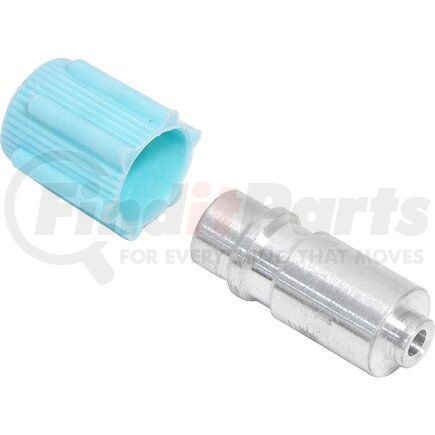 Universal Air Conditioner (UAC) FT7626C A/C Service Valve Fitting -- Aluminum Str. Inner Weld-on Service Port Fitting