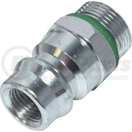 Universal Air Conditioner (UAC) GA2000C A/C Service Valve Fitting -- Aluminum Straight Screw-on Service Port Fitting