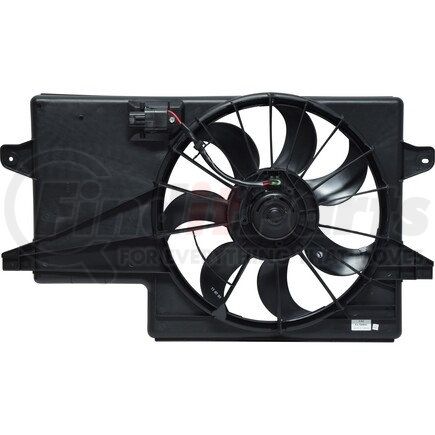 UNIVERSAL AIR CONDITIONER (UAC) FA50080C Engine Cooling Fan Assembly -- Radiator Fan