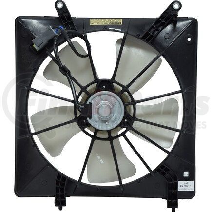 Universal Air Conditioner (UAC) FA50109C Engine Cooling Fan Assembly -- Radiator Fan