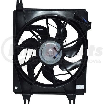 UNIVERSAL AIR CONDITIONER (UAC) FA50104C Engine Cooling Fan Assembly -- Radiator Fan