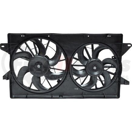 Universal Air Conditioner (UAC) FA50203C Dual Radiator and Condenser Fan Assembly -- Radiator-Condenser Fan Assy