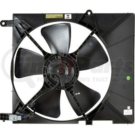 Universal Air Conditioner (UAC) FA50215C A/C Condenser Fan Assembly -- Condenser Fan