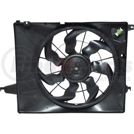 Universal Air Conditioner (UAC) FA50324C Engine Cooling Fan Assembly -- Radiator Fan