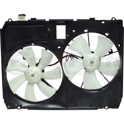 Universal Air Conditioner (UAC) FA50350C Dual Radiator and Condenser Fan Assembly -- Radiator-Condenser Fan Assy