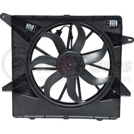 UNIVERSAL AIR CONDITIONER (UAC) FA50355C Engine Cooling Fan Assembly -- Radiator Fan