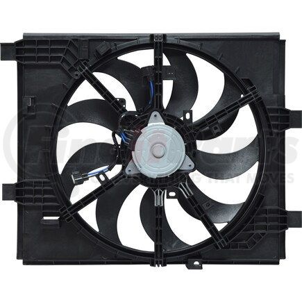 Universal Air Conditioner (UAC) FA50431C Engine Cooling Fan Assembly -- Radiator Fan
