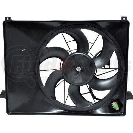 UNIVERSAL AIR CONDITIONER (UAC) FA50483C Engine Cooling Fan Assembly -- Radiator Fan