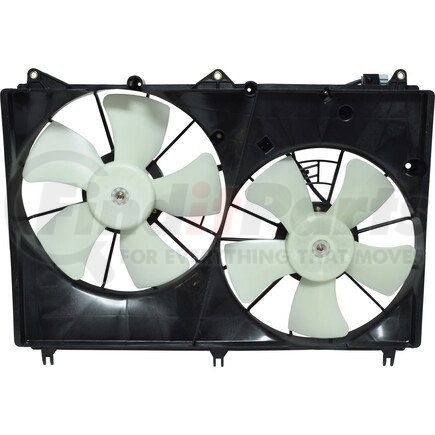 Universal Air Conditioner (UAC) FA50510C Dual Radiator and Condenser Fan Assembly -- Radiator-Condenser Fan Assy