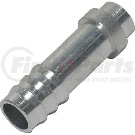 Universal Air Conditioner (UAC) FT0003C A/C Refrigerant Hose Fitting -- Aluminum Straight Inner Weld-on Barb Fitting