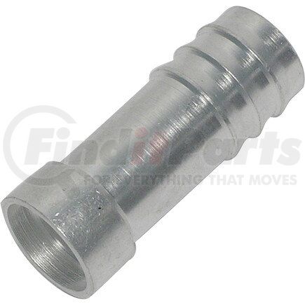 Universal Air Conditioner (UAC) FT0124C A/C Refrigerant Hose Fitting -- Aluminum Straight Outer Weld-on Barb Fitting