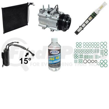 Universal Air Conditioner (UAC) KT5704A A/C Compressor Kit -- Compressor-Condenser Replacement Kit