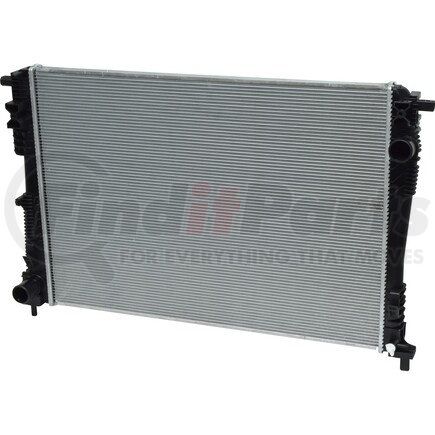 Universal Air Conditioner (UAC) RA13641C Radiator -- Crossflow Radiator