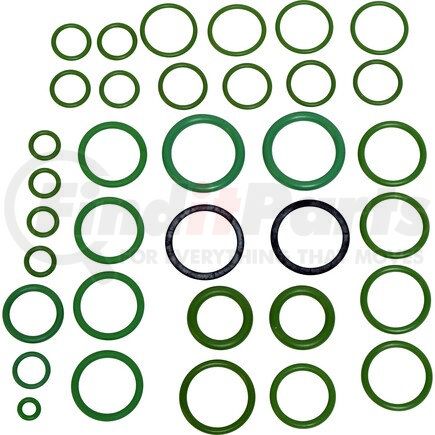 Universal Air Conditioner (UAC) KS3015 A/C System O-Ring and Gasket Kit -- Oring Seal and Gasket Kit